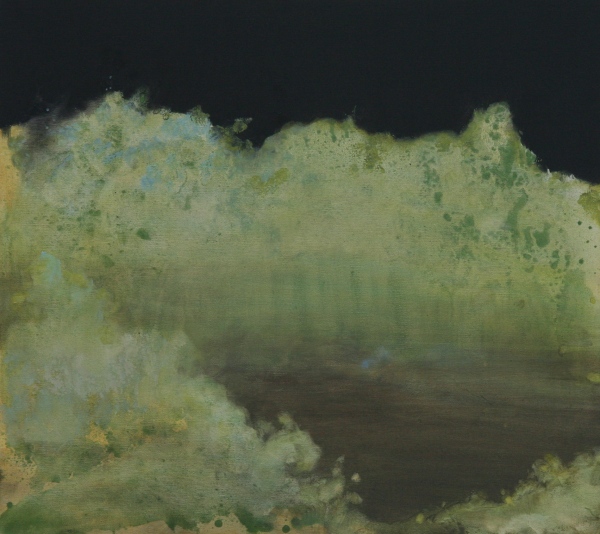 outbreak, oil on canvas, 59x66cm, 2015
